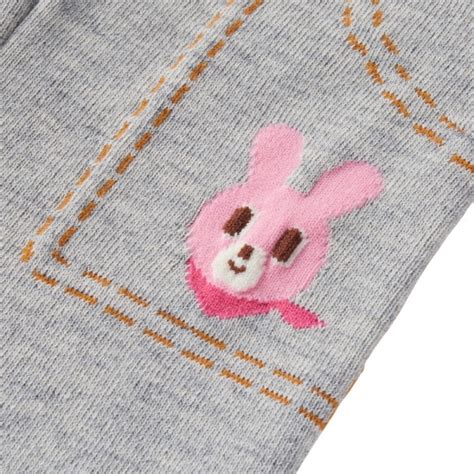 楽天市場セール OFF ミキハウス ホットビスケッツ MIKIHOUSE Hot Biscuits ビーンズくんキャビットちゃんスパッツ 日本製 ベビー キッズ 男の子 女の子