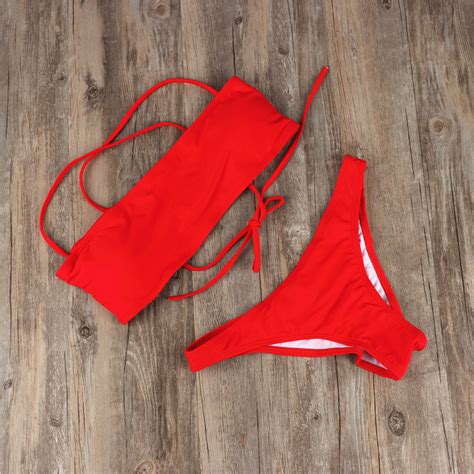 Fashon Sexy Summer Bikini Two Pieces Women Bikini L Women Bikini Red Cheap Girls Bikini On Luulla