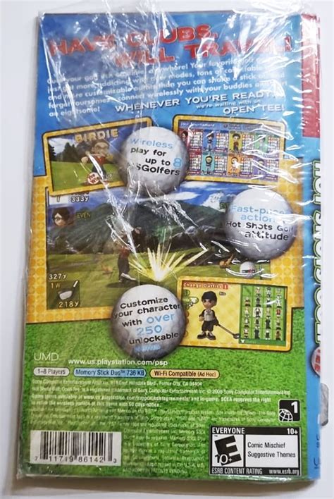 Hot Shots Golf Open Tee PsP En Sobre Museum Games