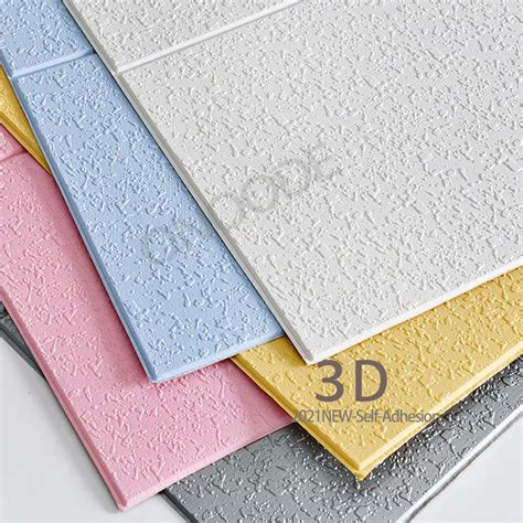 HOT New ONOODE Self Adhesive 3D WallPaper Wall Paper Dinding 3d Thick