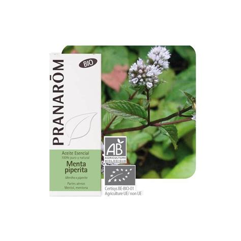 Aceite Esencial De Menta Piperita Bio Pranarom