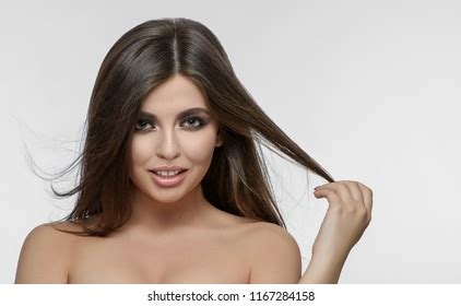 Beatiful Hair Brunette Royalty Free Images Stock Photos