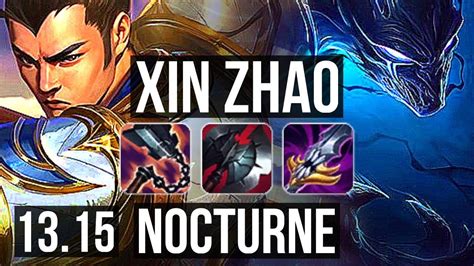 Xin Vs Nocturne Jng Rank Xin Kr Challenger