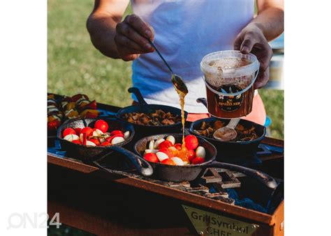 Söegrill Cor Ten terasest GrillSymbol Naked Chef GS ON Home