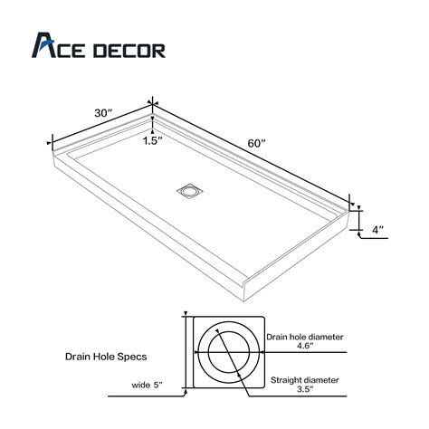 Standard Shower Pan Sizes Guide | Compare Common Dimensions for Your