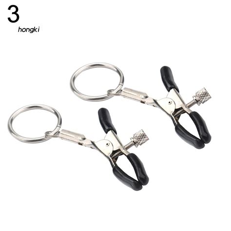 ROC Sexy Women Nipple Breast Clamps Metal Chain Clips Adult Sex Toys Couple Games Shopee Singapore