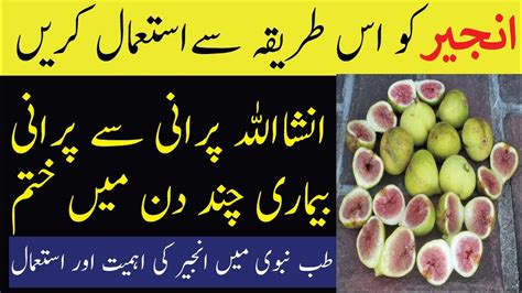 Unlimited Benefits Of Eating Fig In This Way Urdu Hindi Youtube