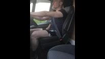 Naked Muscular Trucker Gets Turned On Flexing His Muscles In His Truck