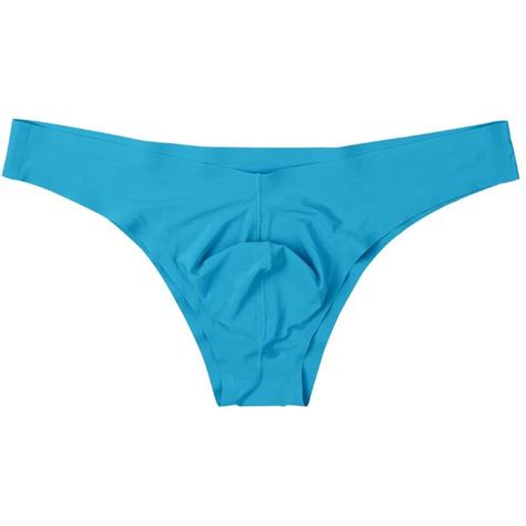 Sexy Underwear Ice Silk Seamless Bikini Briefs Men S Low Waist Sexy Slim Underpants Lazada PH