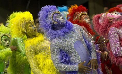 Samba Time Brazils Carnival Erupts In An Explosion Of Colour As