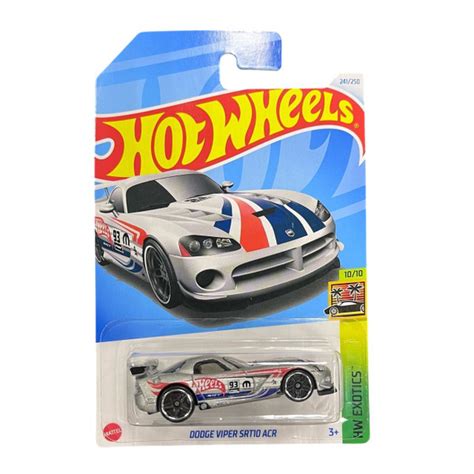 Машинка Hot Wheels металлическая масштаб DODGE VIPER SRT ACR купить на OZON по низкой