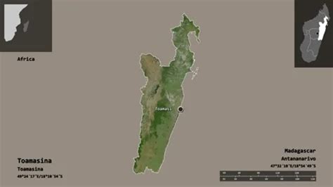 Toamasina Location Madagascar Satellit Stock Video Pond