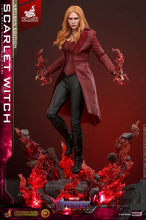 Hot Toys DX ARTISAN EDITION復仇者聯盟終局之戰緋紅女巫 比例收藏級人偶 羊毛植髮版本同步登場