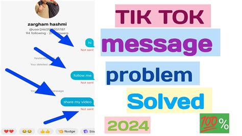 Tik Tok Message Not Sending Fix Tiktok Message Problem Mint