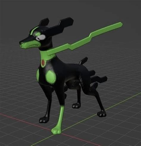 Zygarde 3d Model 3d Printable Cgtrader