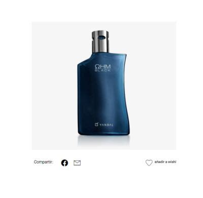 Perfume Ohm Black De Yanbal Masculino Ml Yanbal Falabella