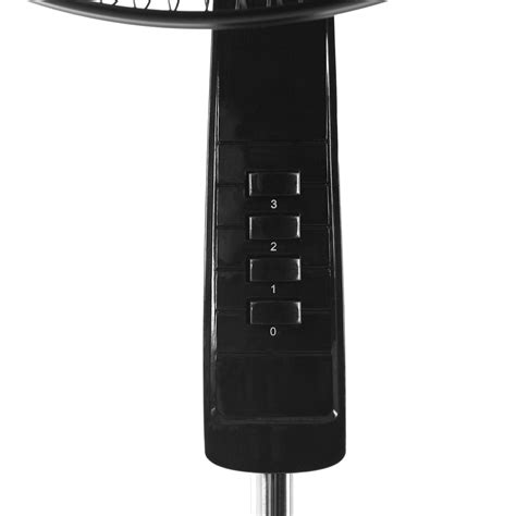 Напольный вентилятор LUMME LU-FN101 черный/красный