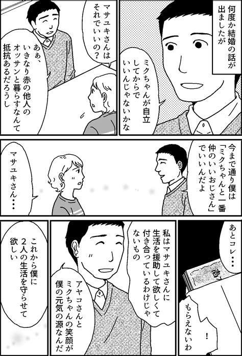 ＜娘と継父の真実は？＞離婚から2年。娘を大事にしてくれる「彼」と出会い、援助【第2話まんが】 ママスタセレクト Part 3