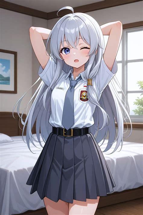 Tuyển tập hình ảnh Elaina hentai khoe lồn dâm chảy nước