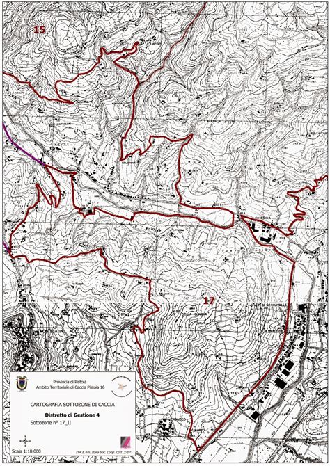 Distretto Caccia Di Selezione Ungulati Pistoia Macroaree