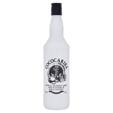 Buy CocoCariba Tropical Alcoholic Caribbean Rum & Coconut Flavours 70cl ...