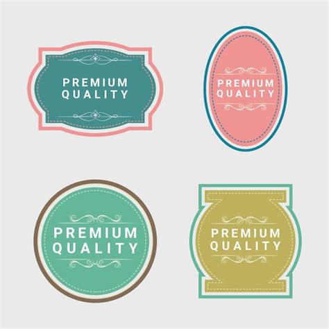 Premium Vector Premium Vector Label Images Stock Illustration