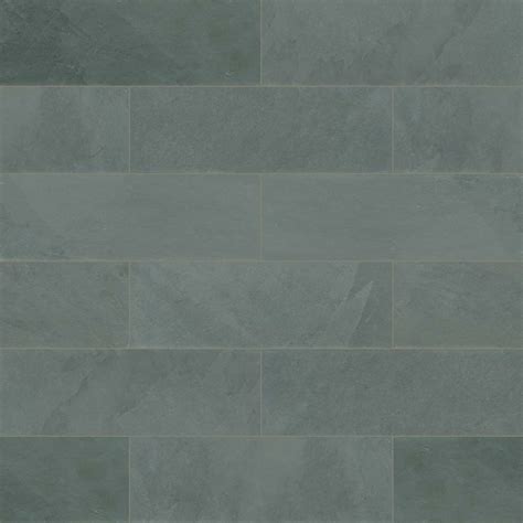 Msi Montauk Blue Gauged Slate Subway Tile 4x12