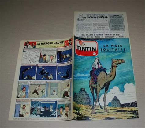 Le Journal De Tintin N Suppl Ment Actualit Complet Tbe Eur