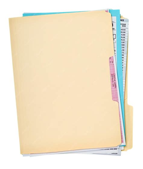 premium photo file folder  documents