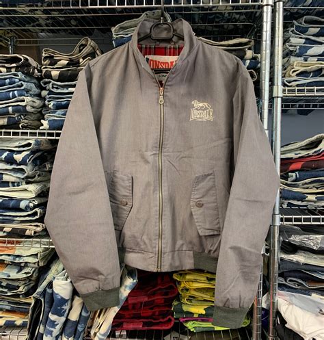 🔥 Lonsdale Harrington jacket dark grey Large – Bleachers and Co.