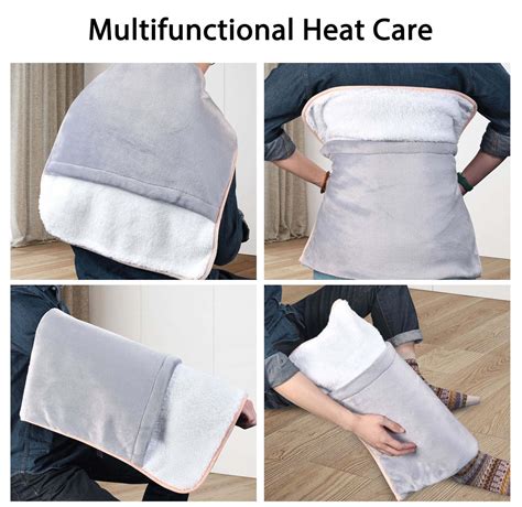 2 Packs Electric Heated Foot Warmer Unisex Winter Foot Heating Pad