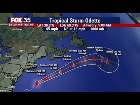 Tropical Storm Odette And Tracking The Tropics September 18 2021