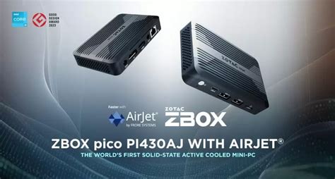 Zotac Luncurkan Mini Pc Zbox Pico Pakai Pendingin Airjet Frore System