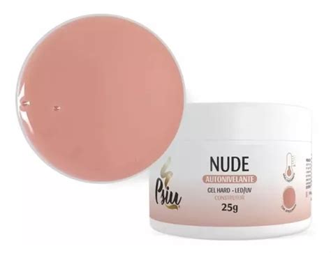 Gel autonivelante LED y UV Nude Psiu 25 g Acrigel manicura de uñas MercadoLibre
