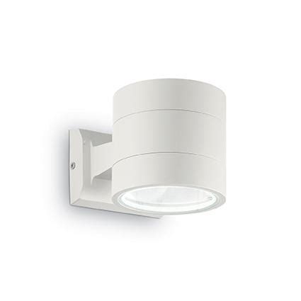 Applique Ext Rieure Bidirectionnelle Ideal Lux Snif Blanc Aluminium