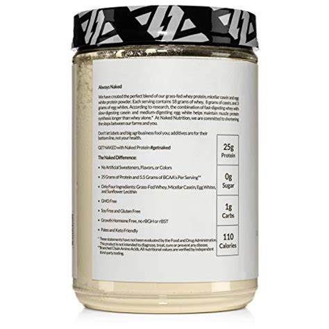 Naked Protein Powder Blend Egg Whey And Casein Protein Blend Pricepulse