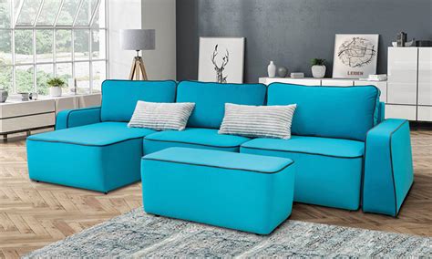 Диван "Бруно" с оттоманкой