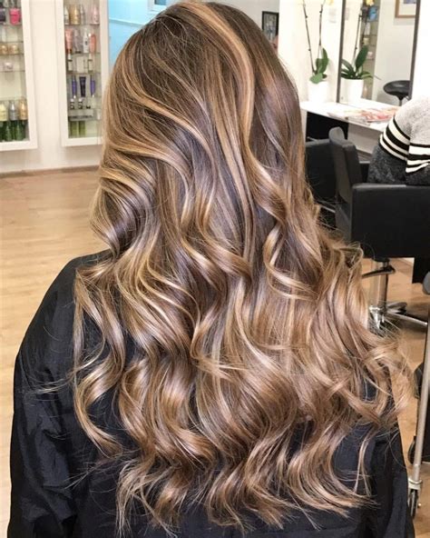 Gorgeous Light Golden Brown Balayage Hair Brunette Balayage Hair Brown