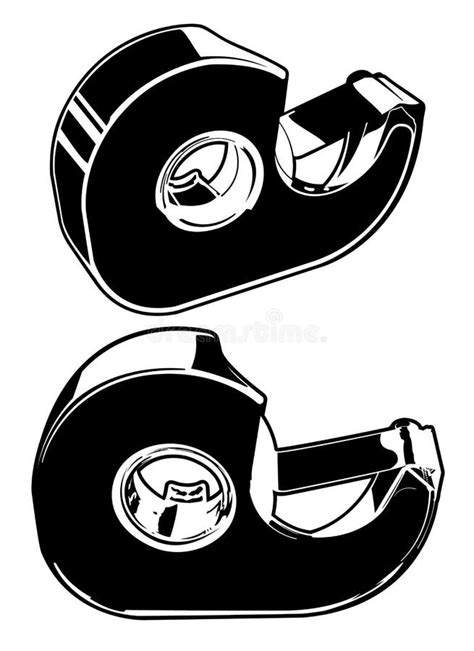 Clear Tape Vector Illustration Graphic Stock Vector Illustration Of