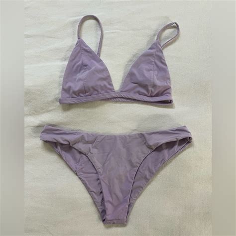 Slate Swim Lavender Bikini Size M Gem