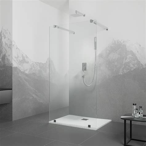 ᐉ Купить Душевую перегородку RGW WA-016-1, стекло прозрачное, профиль ...