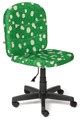 Купить Кресло офисное Tetchair STEP (ромашка на зеленом, ткань, 100кг ...