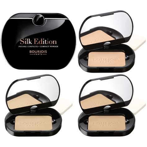 Bourjois Silk Edition Compact Powder Pack Of 3 | Exquisite Cosmetics