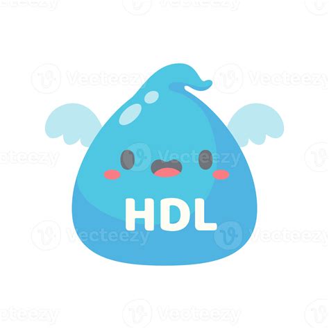 HDL and LDL cholesterol cartoon. Good fat and bad fat accumulated in