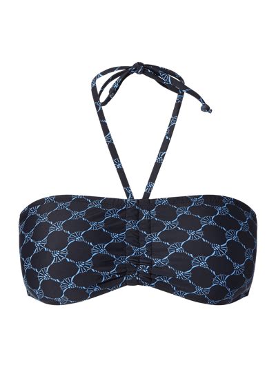 JOOP BODYWEAR Bikini Oberteil In Bandeau Form Dunkelblau Online Kaufen