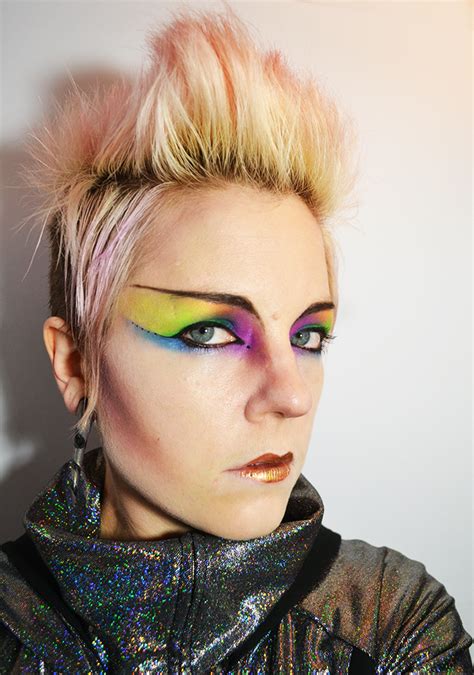 80s Punk Makeup