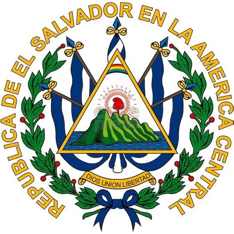 El Salvador Coat of Arms Postcards (Package of 8) by Coats of Arms