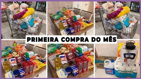 PRIMEIRA COMPRA DE MERCADO DO ANO l compras do mês l Camila Vieira