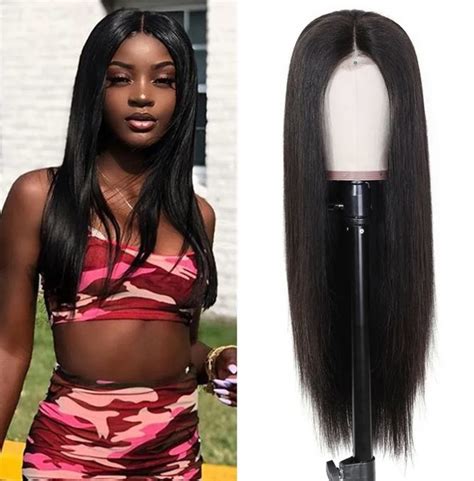 Silky Straight Lace Front Human Hair Wig Rebelsmarket