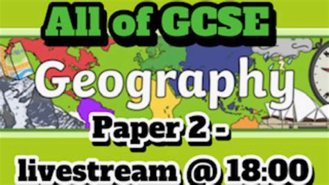 GCSE Geography Paper 2 2023 Revision AQA YouTube